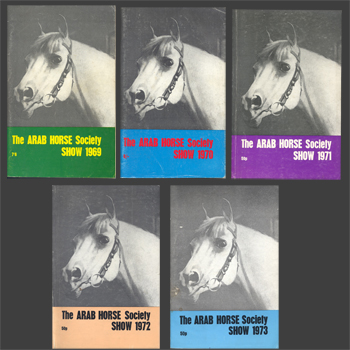 The Arab Horse Society Show 1969-1973